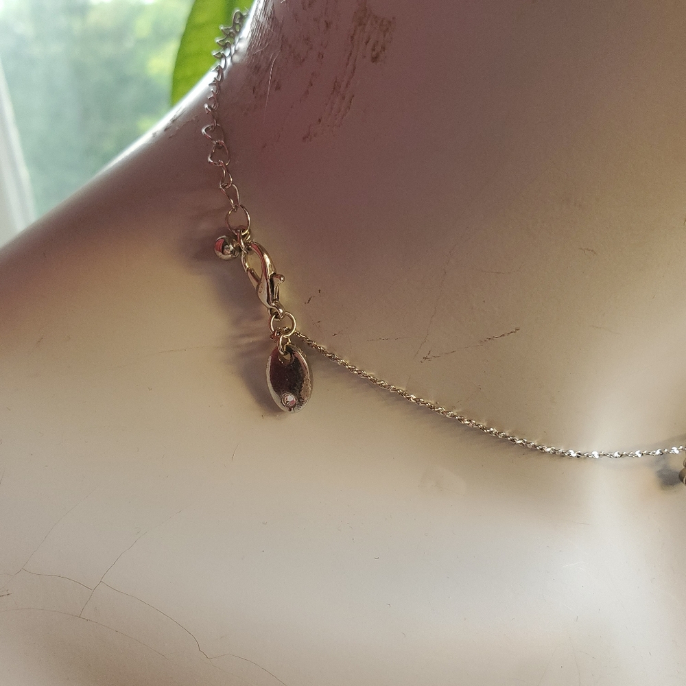 Vintage Rhinestone Necklace - Picture 2 of 2